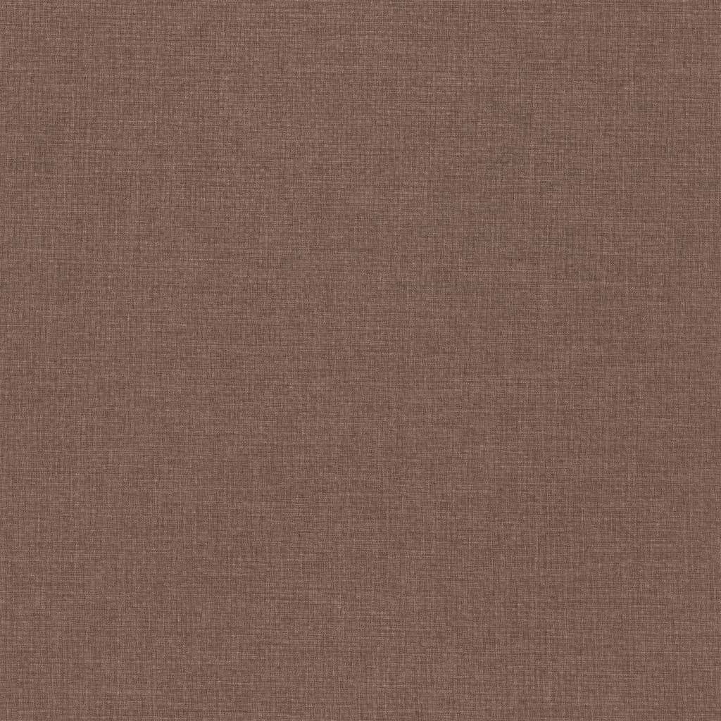 Esszimmerstühle 6 Stk. Drehbar Braun Stoff