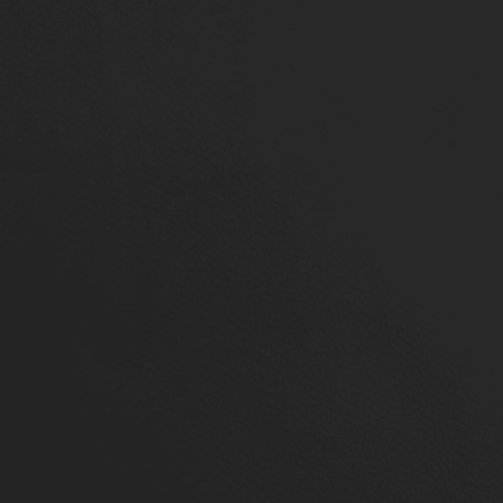 Massagesessel mit Aufstehhilfe Schwarz Echtleder