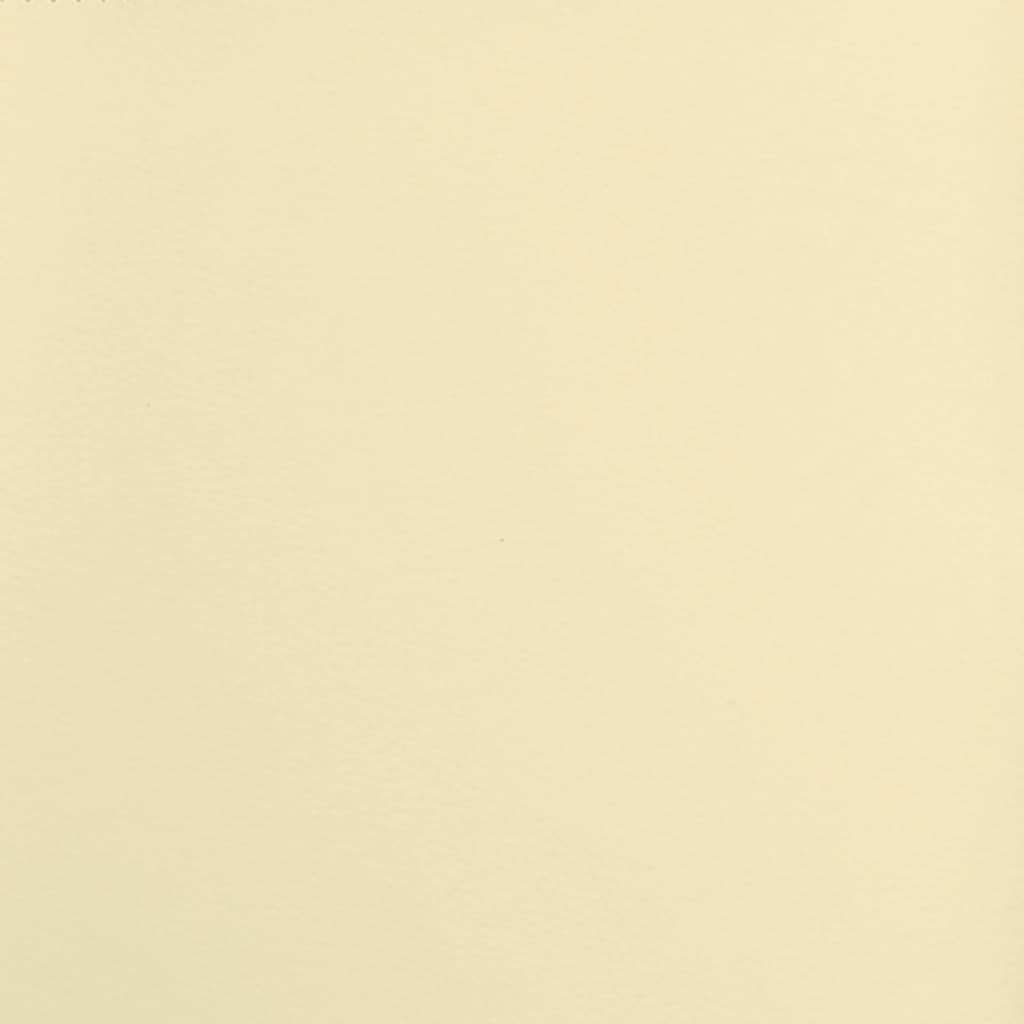 Massagesessel mit Aufstehhilfe Creme Echtleder