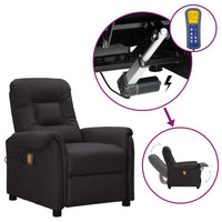 Thumbnail for Massagesessel mit Aufstehhilfe Schwarz Kunstleder