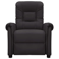 Thumbnail for Massagesessel mit Aufstehhilfe Schwarz Kunstleder