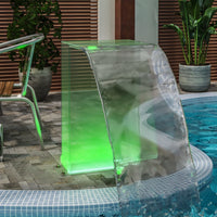 Thumbnail for Wasserfall-Element mit RGB-LEDs Acryl 51 cm