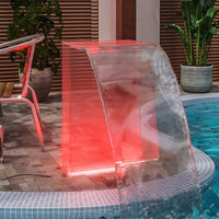 Thumbnail for Wasserfall-Element mit RGB-LEDs Acryl 51 cm
