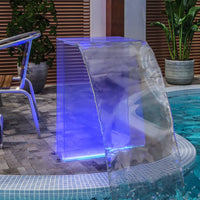 Thumbnail for Wasserfall-Element mit RGB-LEDs Acryl 51 cm
