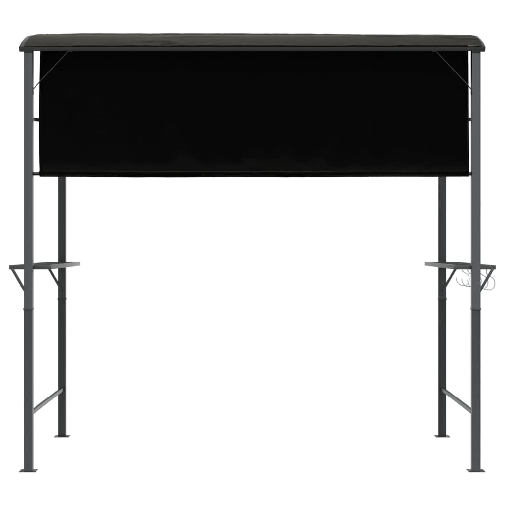 Pavillon mit Dach 220x110x200 cm Anthrazit