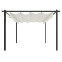 Thumbnail for Pavillon mit Ausziehbarem Dach 4x3 m Creme