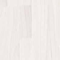 Thumbnail for Pflanzkübel Weiß 150x50x70 cm Massivholz Kiefer