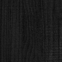 Thumbnail for Pflanzkübel Schwarz 150x50x70 cm Massivholz Kiefer