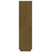 Thumbnail for Bücherregal/Raumteiler Honigbraun 40x35x135 cm Massivholz Kiefer