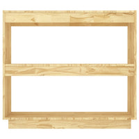 Thumbnail for Bücherregal 80x35x71 cm Massivholz Kiefer