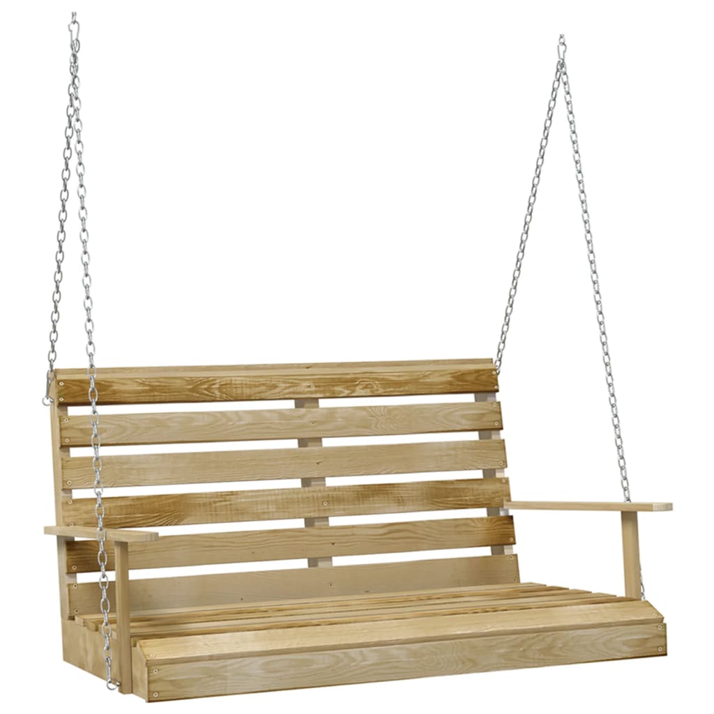 Hollywoodschaukel 110 cm Imprägniertes Kiefernholz