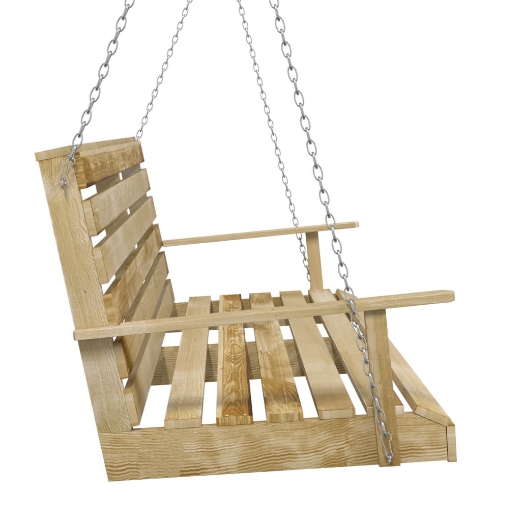 Hollywoodschaukel 110 cm Imprägniertes Kiefernholz