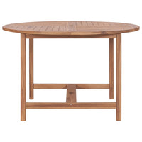Thumbnail for Garten-Esstisch Ø110x75 cm Massivholz Teak
