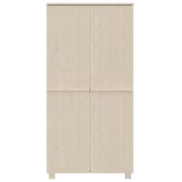 Thumbnail for Kleiderschrank Honigbraun 89x50x180 cm Massivholz Kiefer