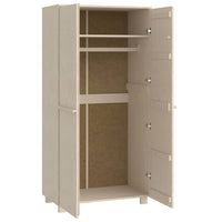 Thumbnail for Kleiderschrank Honigbraun 89x50x180 cm Massivholz Kiefer