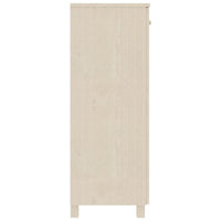 Thumbnail for Schuhschrank Honigbraun 85x40x108 cm Massivholz Kiefer