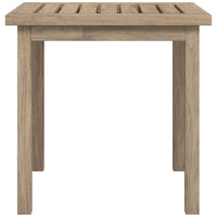 Thumbnail for Beistelltisch 45x45x45 cm Massivholz Teak