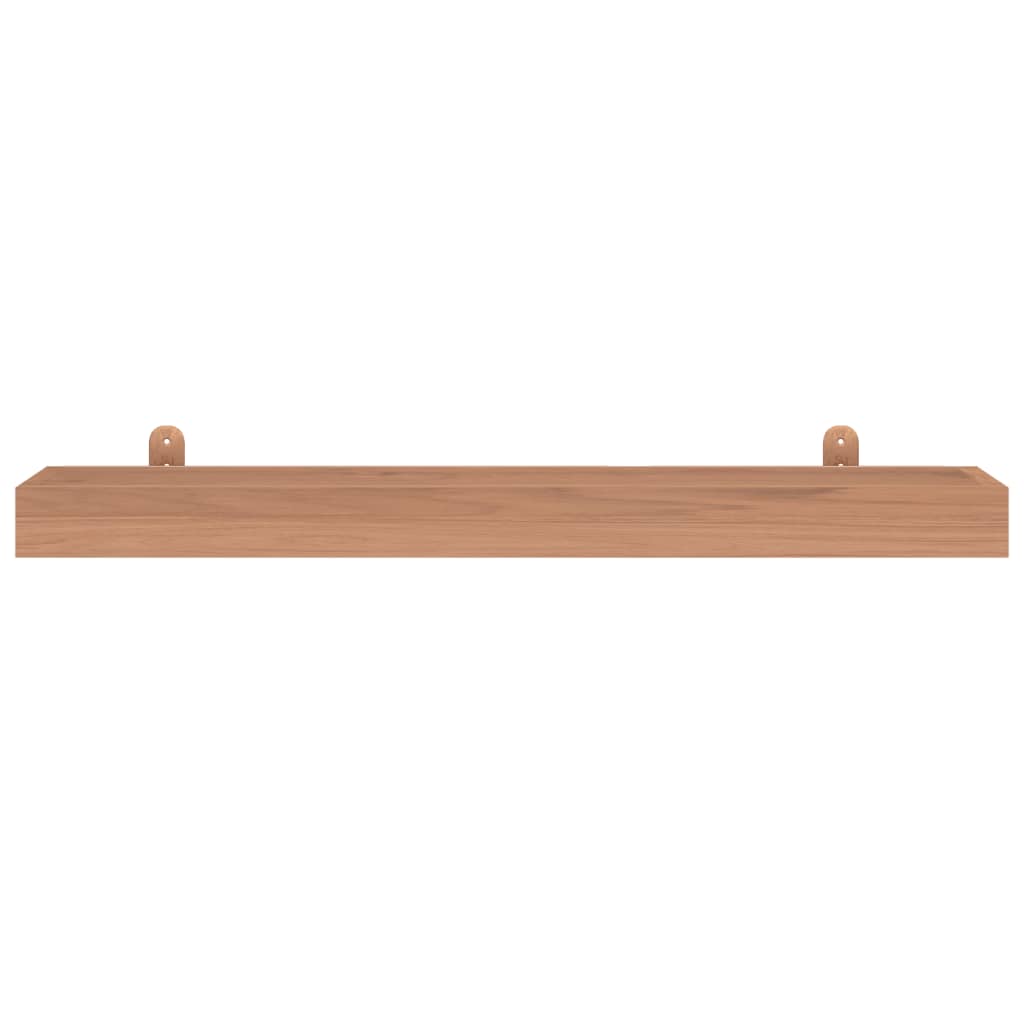 Wandregale 2 Stk. 90x15x6 cm Massivholz Teak