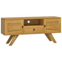 Thumbnail for TV-Schrank 110x30x50 cm Massivholz Teak