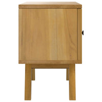 Thumbnail for TV-Schrank 110x30x50 cm Massivholz Teak