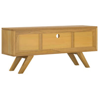 Thumbnail for TV-Schrank 110x30x50 cm Massivholz Teak