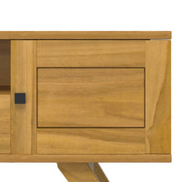 Thumbnail for TV-Schrank 110x30x50 cm Massivholz Teak