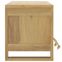 Thumbnail for TV-Schrank 110x30x35 cm Massivholz Teak