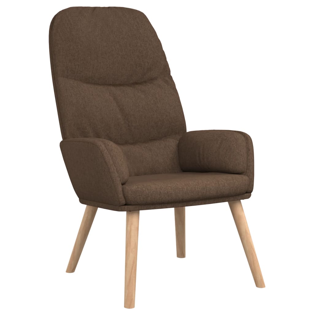 Relaxsessel Braun Stoff