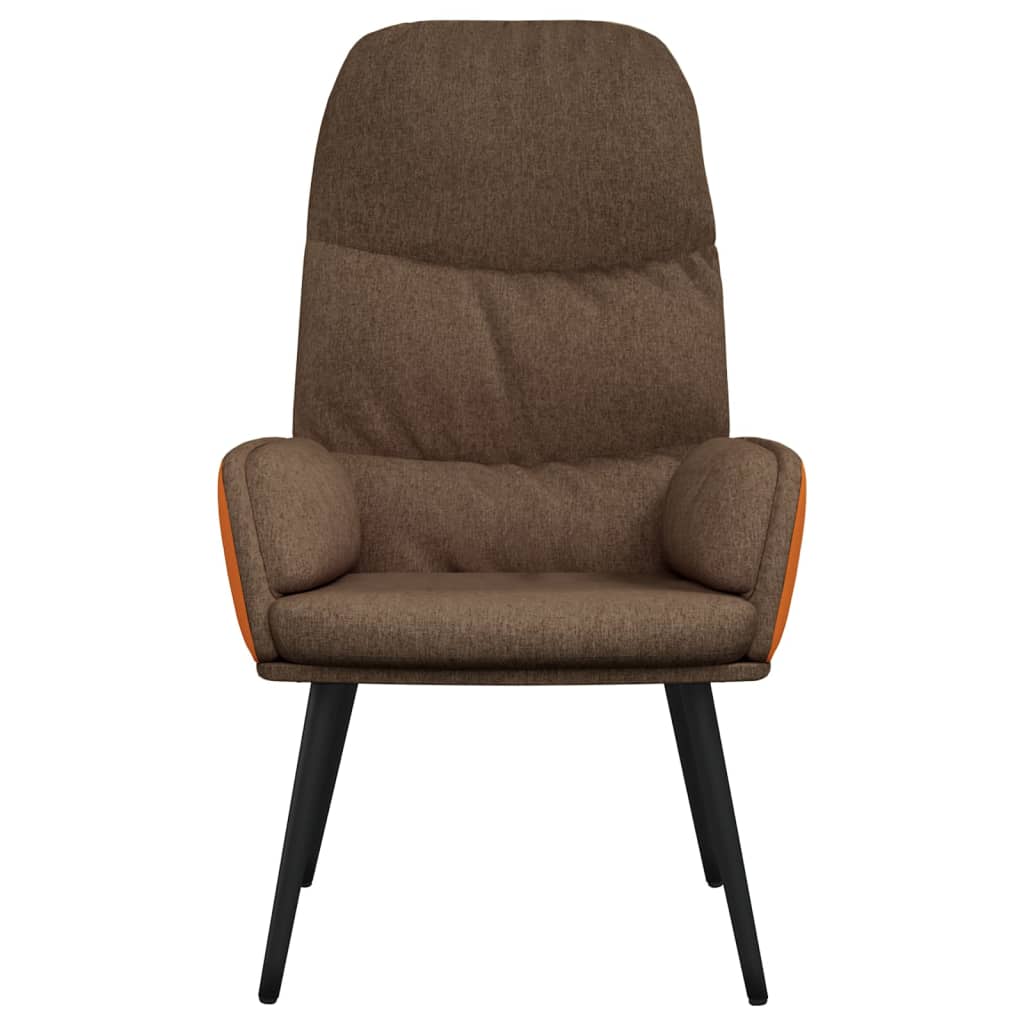 Relaxsessel Braun Stoff