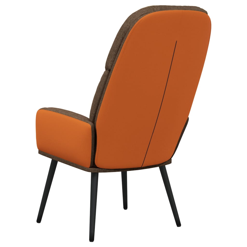 Relaxsessel Braun Stoff