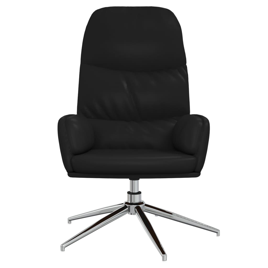 Relaxsessel Glänzendes Schwarz Kunstleder