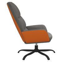 Thumbnail for Relaxsessel Hellgrau Stoff