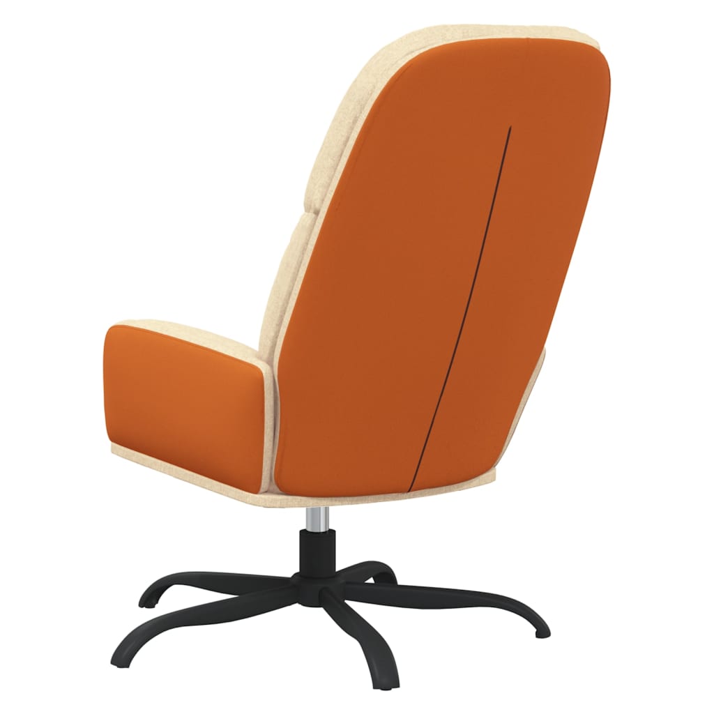 Relaxsessel Creme Stoff