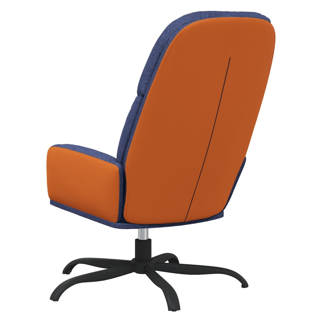 Relaxsessel Blau Stoff