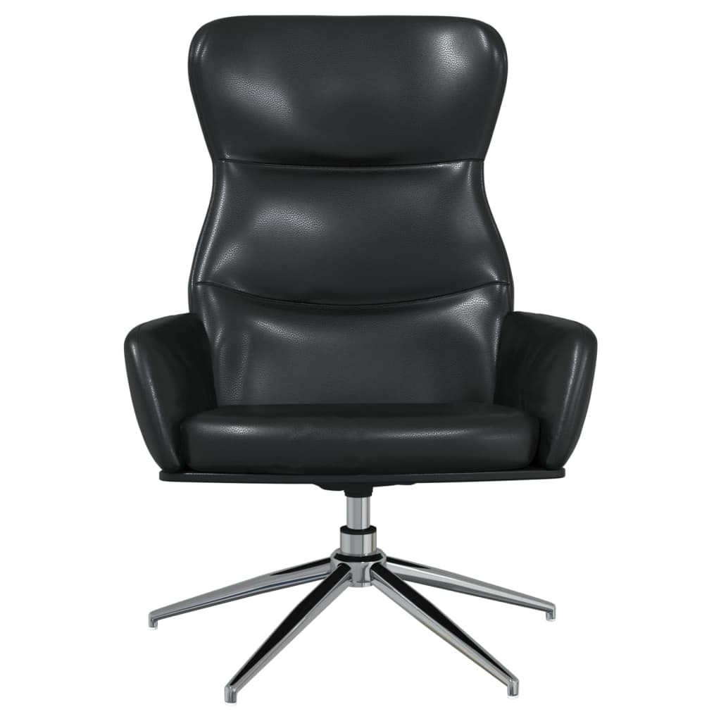 Relaxsessel Glänzend Schwarz Kunstleder