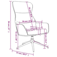 Thumbnail for Relaxsessel Glänzend Schwarz Kunstleder