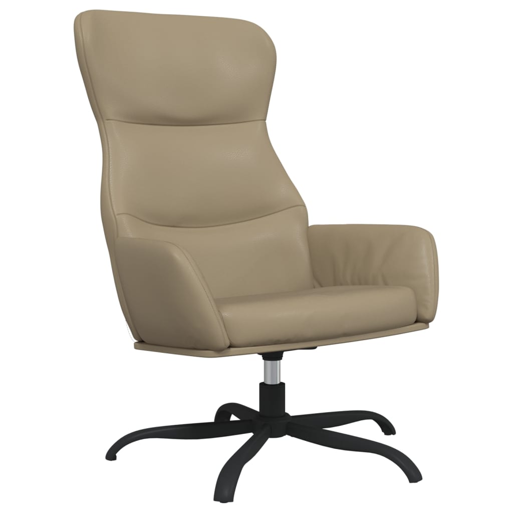 Relaxsessel Cappuccino-Braun Kunstleder