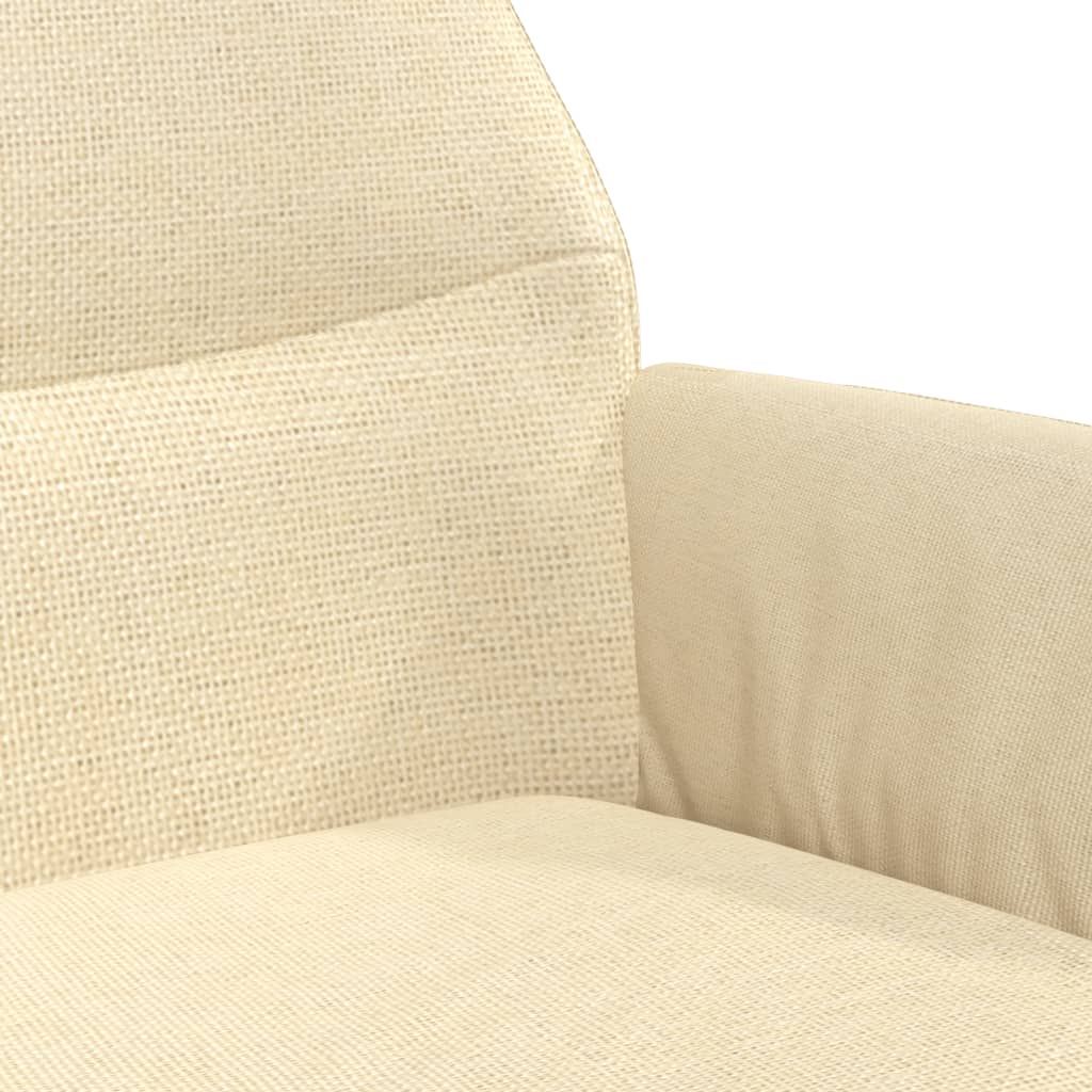 Relaxsessel Creme Stoff