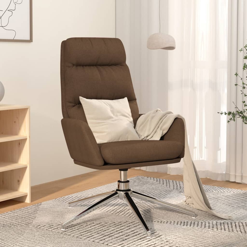 Relaxsessel Braun Stoff