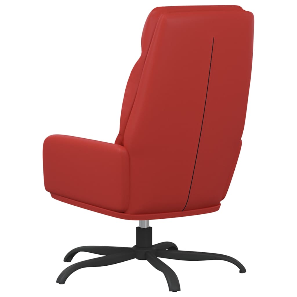 Relaxsessel Weinrot Kunstleder