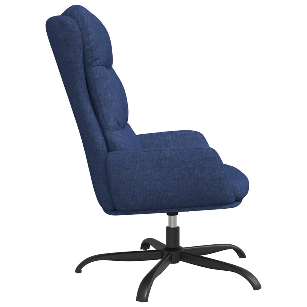 Relaxsessel Blau Stoff