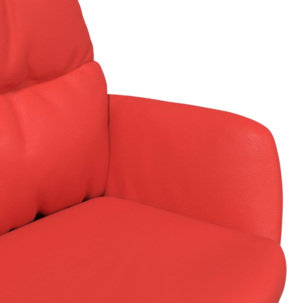 Relaxsessel Rot Kunstleder