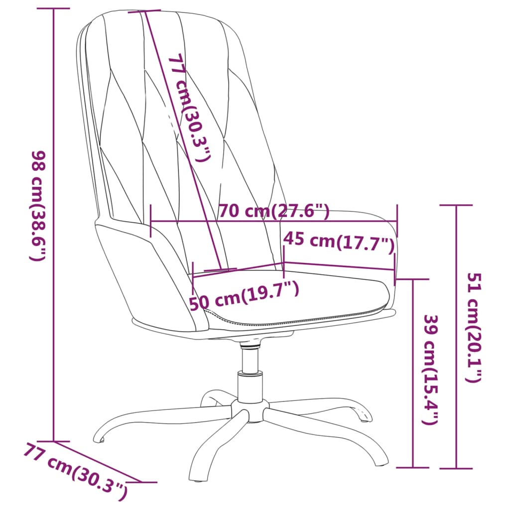 Relaxsessel Dunkelgrau Samt