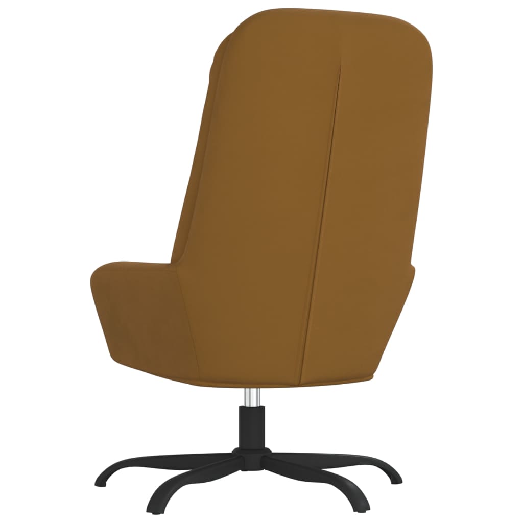 Relaxsessel Braun Samt