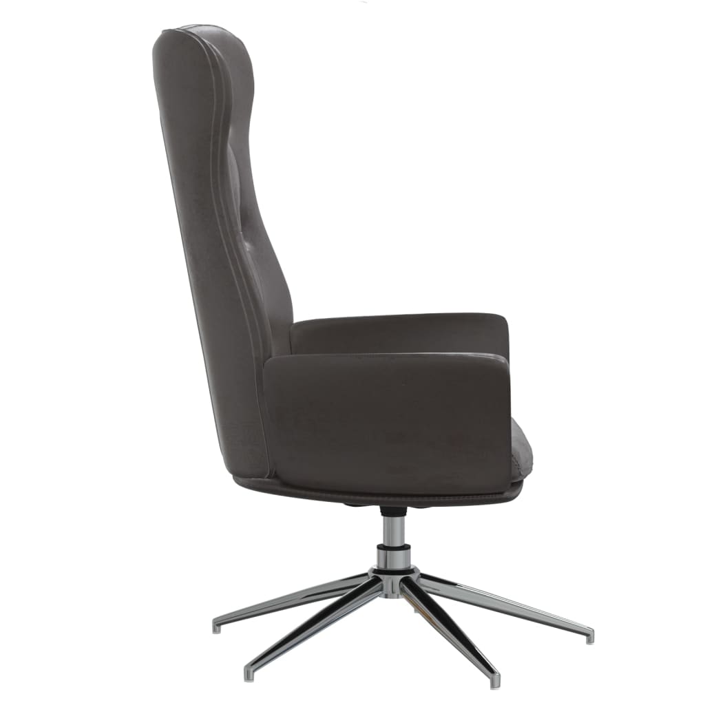 Relaxsessel Glänzend Schwarz Kunstleder