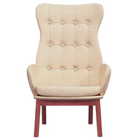 Thumbnail for Relaxsessel Creme Stoff