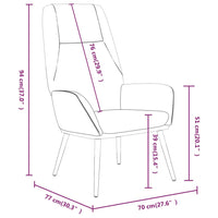Thumbnail for Relaxsessel Glänzend Braun Kunstleder