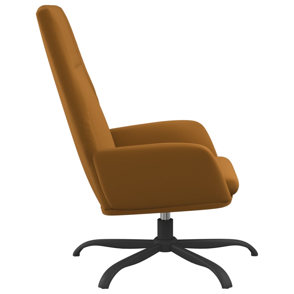 Relaxsessel Braun Samt