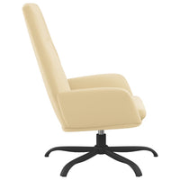 Thumbnail for Relaxsessel Cremeweiß Samt