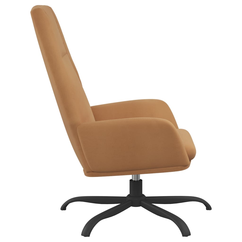 Relaxsessel Taupe Wildleder-Optik